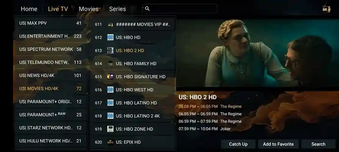 Preview 1 - Amazing TV Premium IPTV Subscription